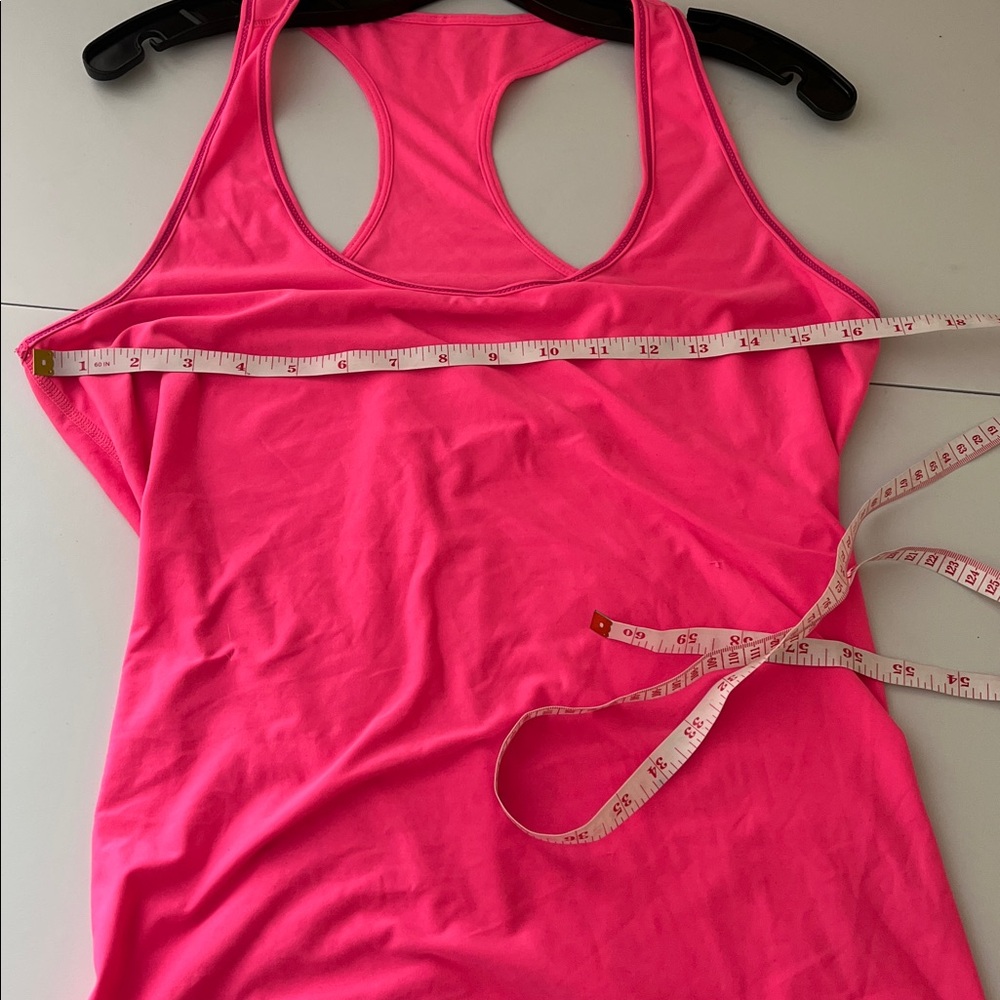 hot pink Racerback Tank Top - Picture 5 of 6